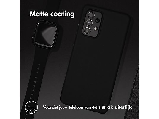IMOSHION Color Backcover Telefoonhoesje voor OnePlus OnePlus 12 Zwart