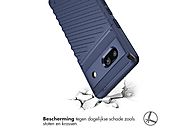 IMOSHION Thunder Backcover Telefoonhoesje voor Google Google Pixel 7a Donkerblauw