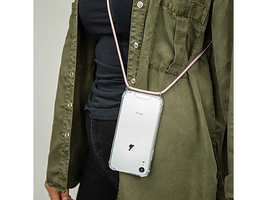 IMOSHION Backcover met koord Telefoonhoesje voor Huawei P30 Pro Transparant