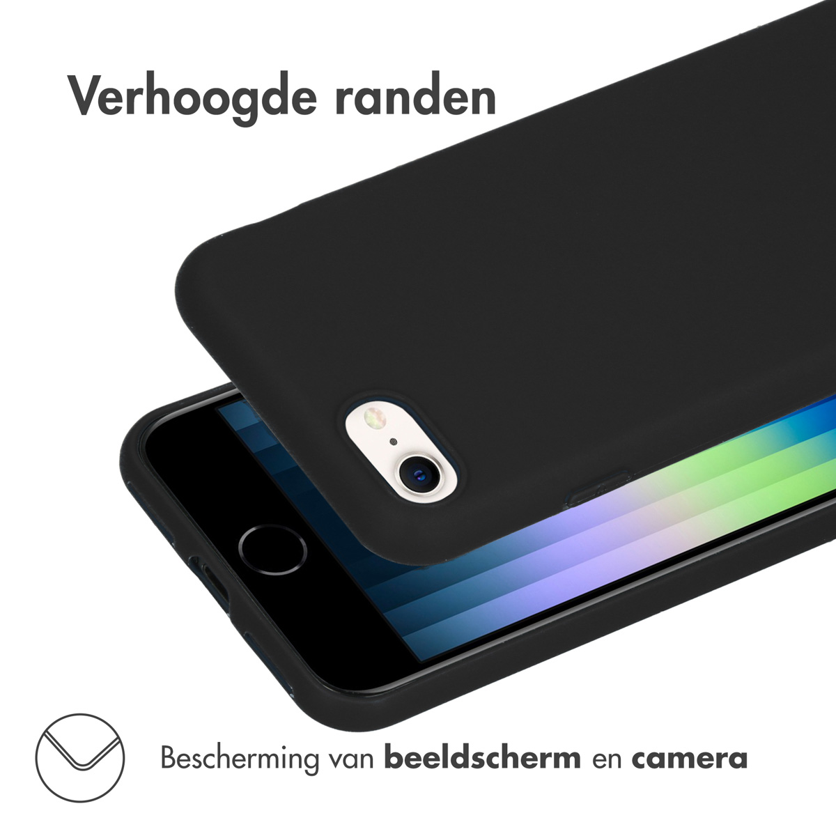 A phone with a case on it, with the case showing the raised edges.