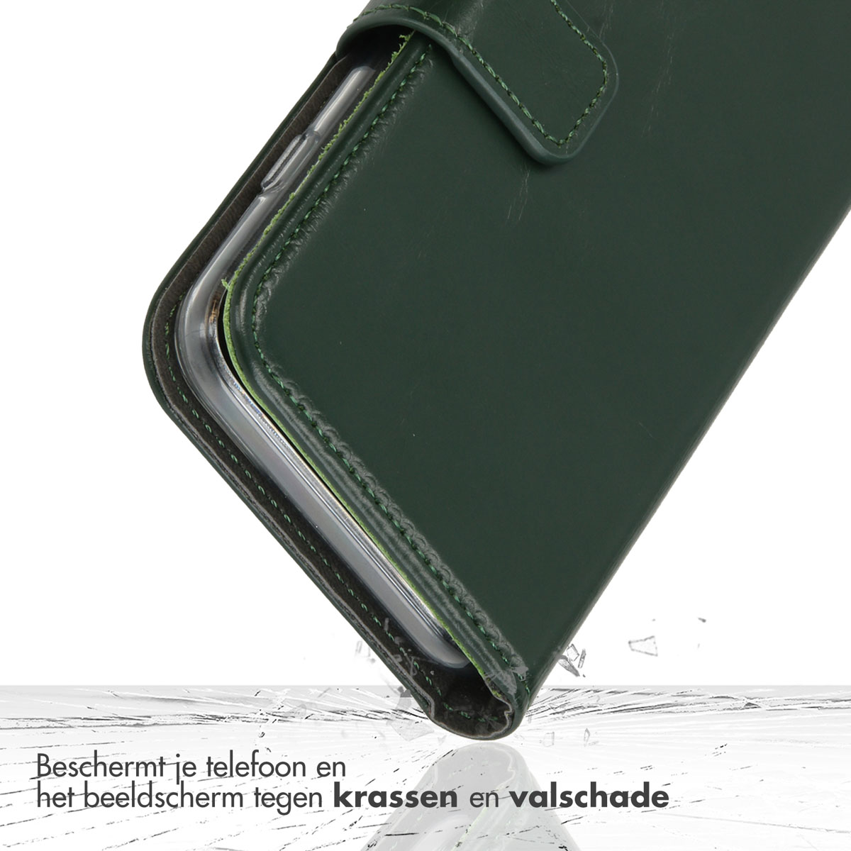 Leren telefoontasje Dames | Cognac - | YOUR BAG FOR LIFE