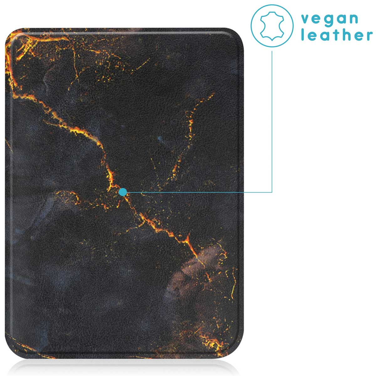 IMOSHION Design Slim Soft Case Sleepcover Bookcase zonder stand geschikt voor Kobo Clara 2E/Tolino Shine 4 Beschermhoes