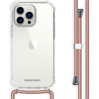 IMOSHION Backcover met koord Telefoonhoesje voor Apple iPhone 14 Pro Max Transparant