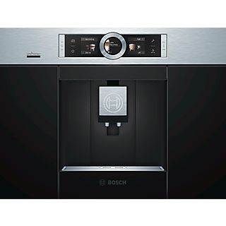 Cafetera express - BOSCH CTL636ES6, 1600 W, 2,4 l, 2 tazas, Inox