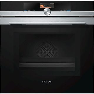 Horno multifunción - SIEMENS Horno multifunción, Integrable, 13 funciones, Pirolítico, 67 l, 594 mm, Inox