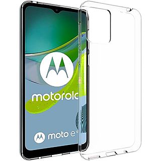 ACCEZZ Clear Backcover Telefoonhoesje voor Motorola Motorola Moto E13 Transparant