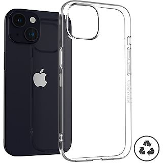 ACCEZZ 100% recycled Clear Backcover Telefoonhoesje voor Apple iPhone 15 Transparant