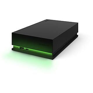 Disco duro externo 8000 GB - SEAGATE Hub for Xbox, 3,5 ", HDD, Negro
