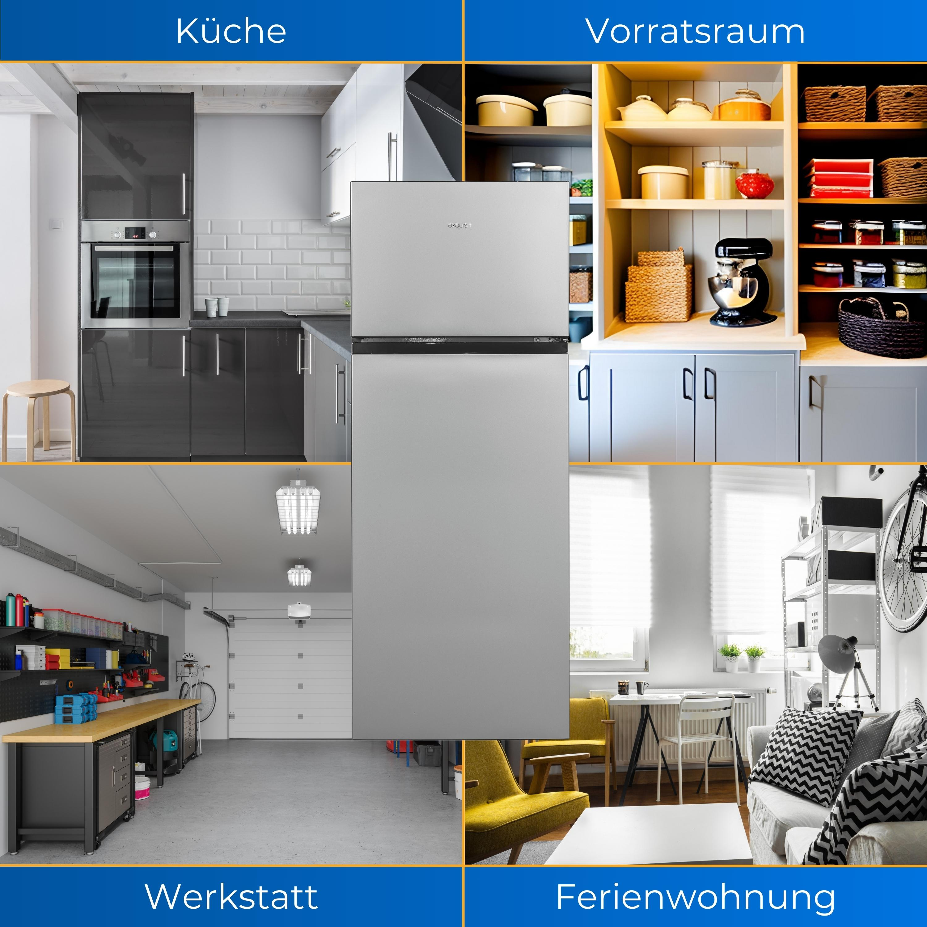 Küchen-, Vorratsraum-, Werkstatt- und Wohnungsszenen. Kombiniert in einem Bild.