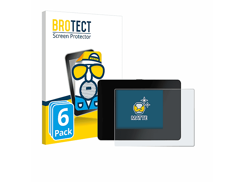 BROTECT 6x matte entspiegelte Schutzfolie(für REINER SCT Authenticator ...
