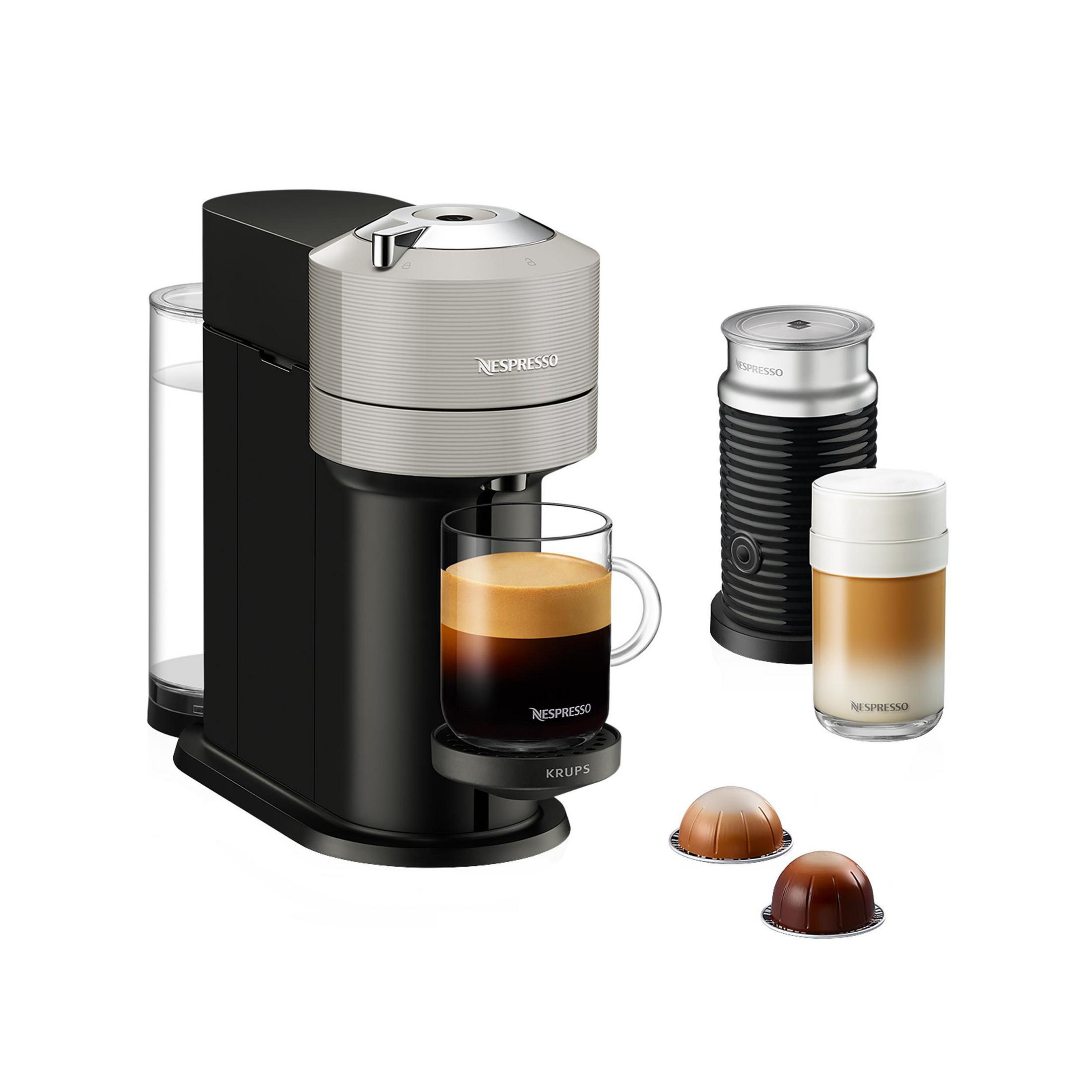 KRUPS XN 911 B NESPRESSO VERTUO NEXT Kapselmaschine Light Grey | MediaMarkt