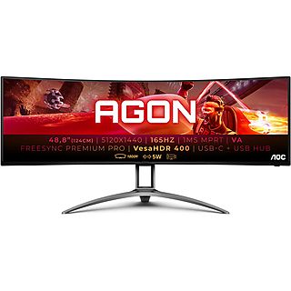 AOC AGON AG493UCX2 - 49 inch - 5120 x 1440 Pixel (QHD) - VA (Vertical Alignment)