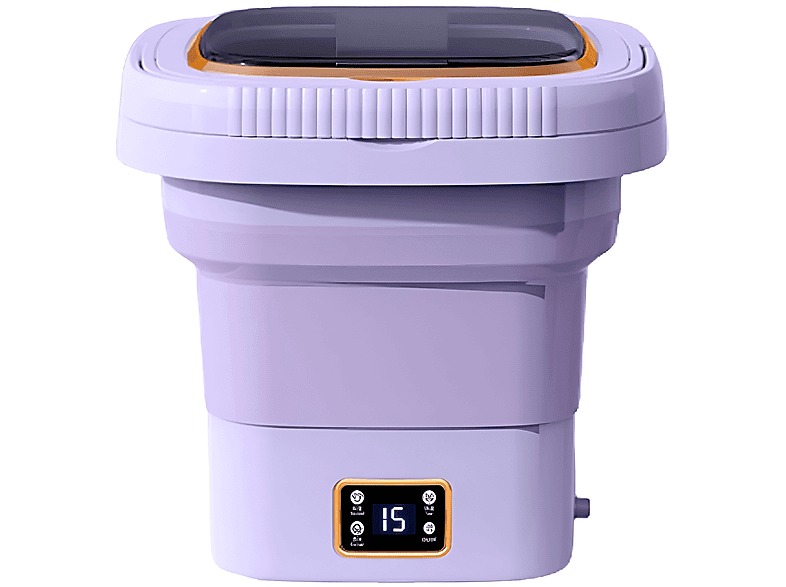 SYNTEK Mini-Waschmaschine 9L: Tiefenreinigung, Bequem&Kompakt, Geräuscharm, Leistungsstark Luftentfeuchter (6 kg, F)