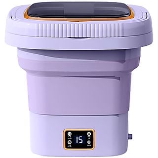 SYNTEK Mini-Waschmaschine 9L: Tiefenreinigung, Bequem&Kompakt, Geräuscharm, Leistungsstark Luftentfeuchter (6 kg, F)