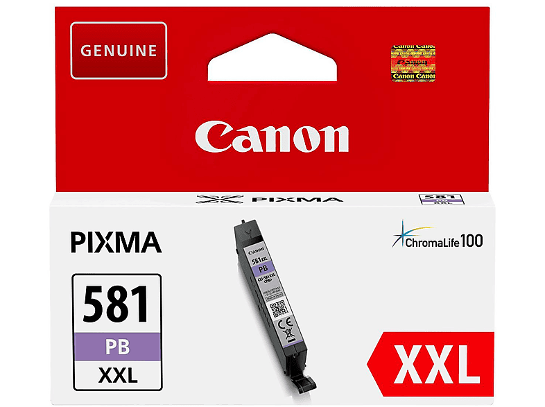 Cartuccia Di Inchiostro Blu Foto Originale Canon OEM CLI-281PB - Foto 7