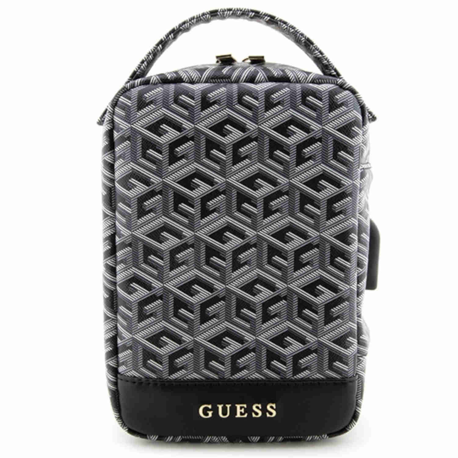 GUESS GCube Stripe Umhängetasche Tablethülle Sling-Tasche für