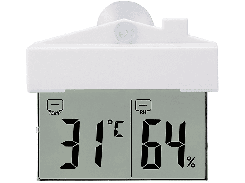 NEVEANCE Digitales Thermometer Hygrometer ThermometerHygrometer SATURN