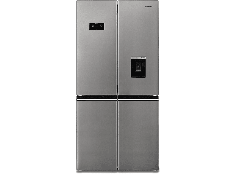 SHARP SJ-NFA35IHDPD-EU Side-by-Side (D, 179 cm hoch, silber)