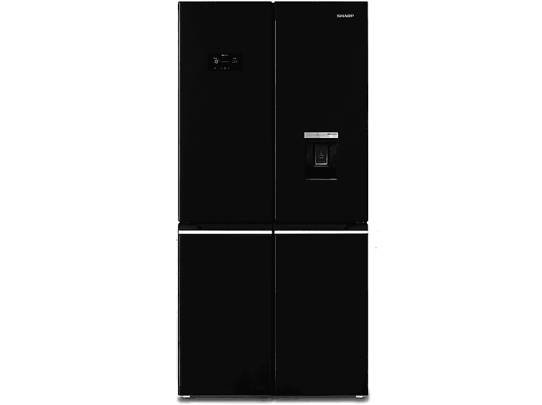 SHARP SJ-NFA35IHDBD-EU Side-by-Side (D, 179 cm hoch, schwarz)