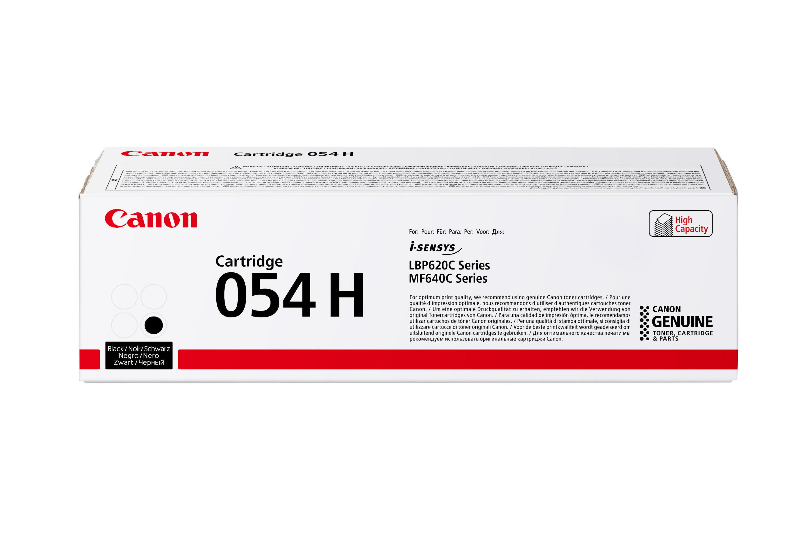 CANON CRG-054 H BK TONER 3028C002 Lazer baskı Siyah