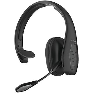 Auriculares bluetooth - PROMATE Engage-Pro, Supraaurales, Negro