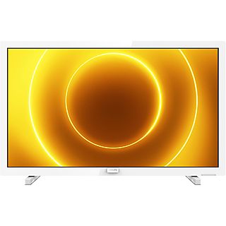 TV LED 24" - PHILIPS 24PFS5535/12, Full-HD, DVB-T2 (H.265), licenciado, Blanco
