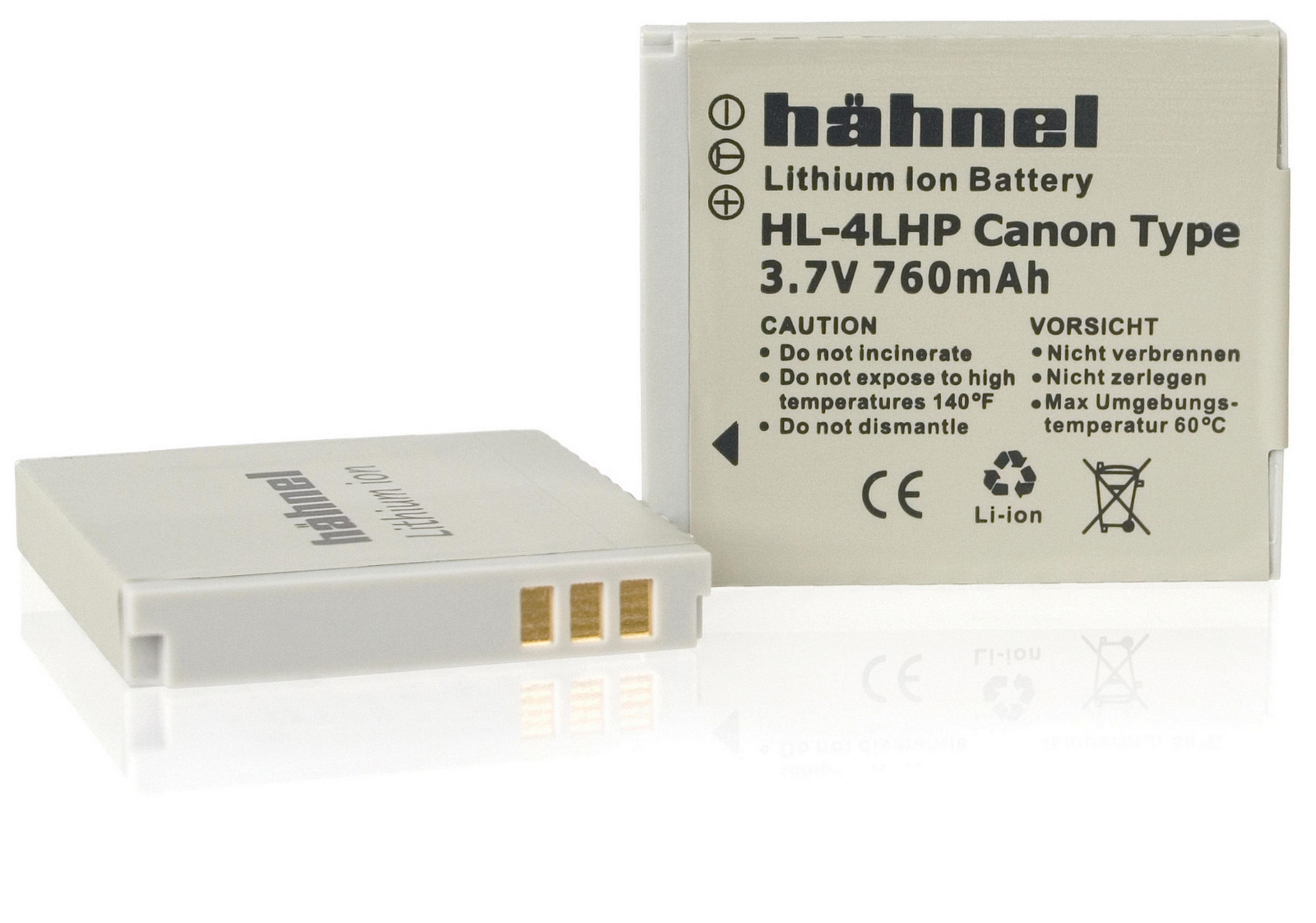 Zwei weiße Batterien auf einer weißen Oberfläche. Die Batterien haben Text und einen goldfarbenen Kontakt.