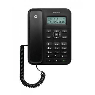 Teléfono para casa - MOTOROLA CT202C, Análogo, negro