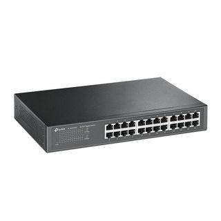 Switch  - TL-SG1024D TP-LINK, 24 puertos Ethernet, Gris