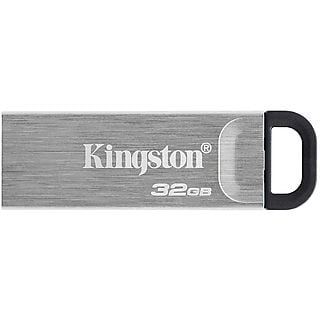 Memoria USB 32 GB  - DTKN/32GB KINGSTON, Plata