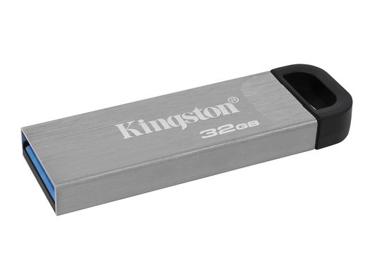 Memoria USB 32 GB  - DTKN/32GB KINGSTON, Plata
