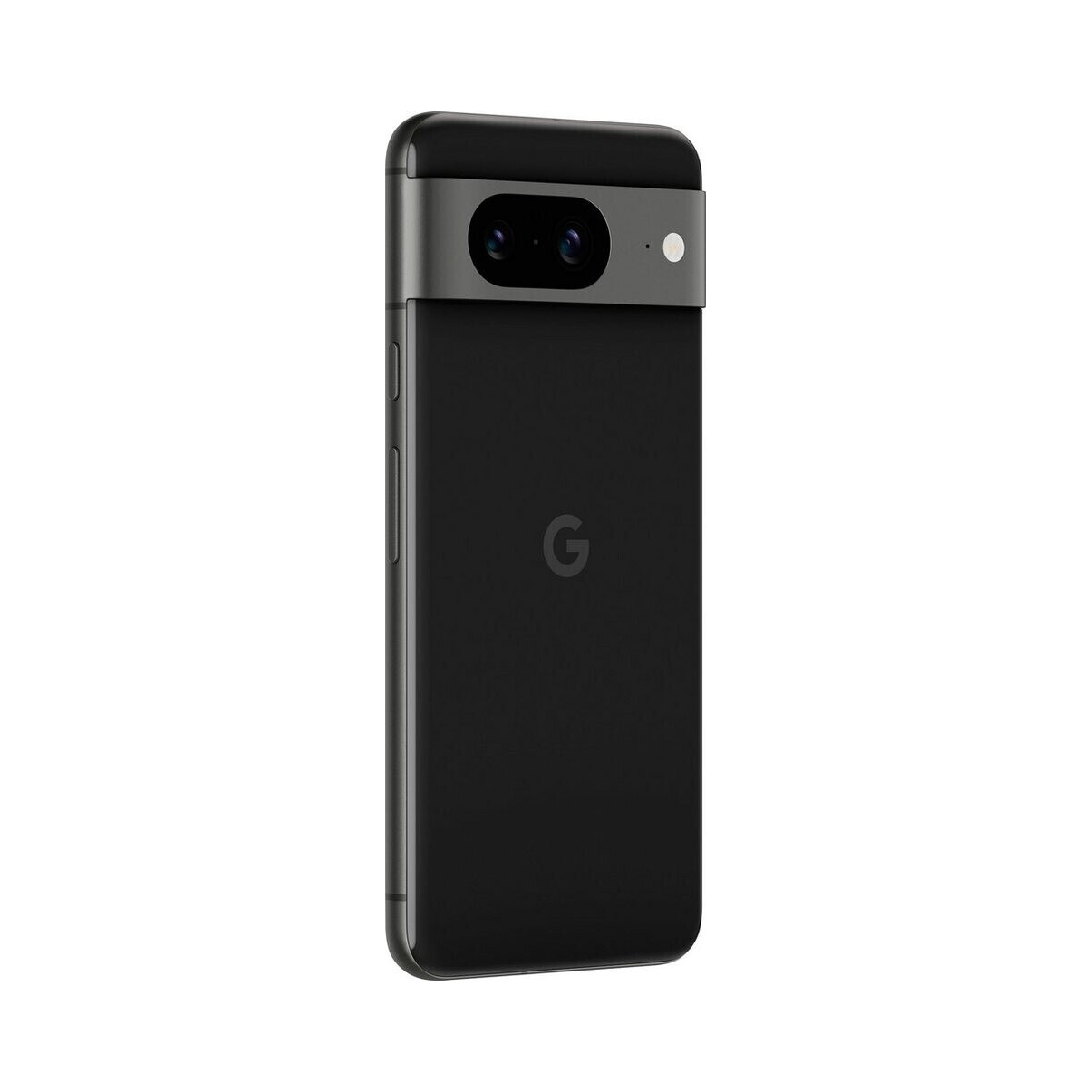 Czarny telefon Google Pixel 7. Widoczny tył telefonu.
