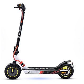 Patinete eléctrico - SMARTGYRO Z-One Red C, Homologado DGT, 400 W, 8000 mAh, 25 km/h, Rojo