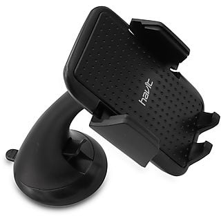 Soporte de móvil para coche  - H717 VENTOSA HAVIT, Negro