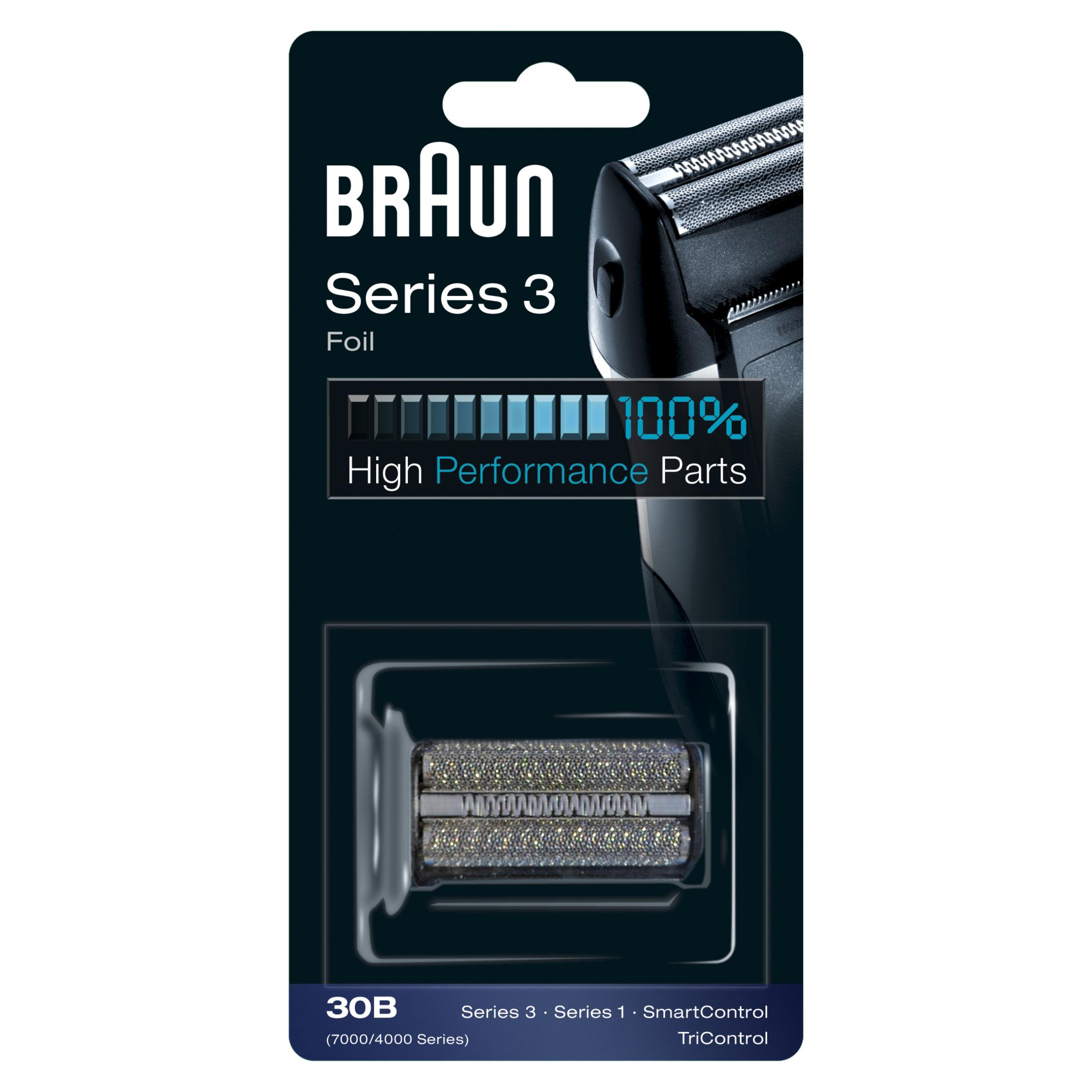 Confezione ricambi rasoio a lamina Braun Series 3.