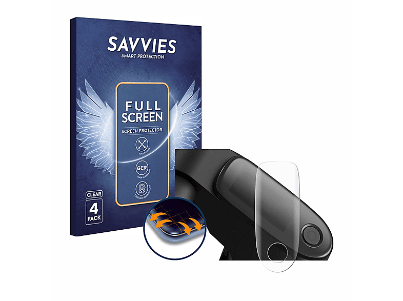 Savvies 4 Pièces Full-Screen Ecran Protection Pour Segway