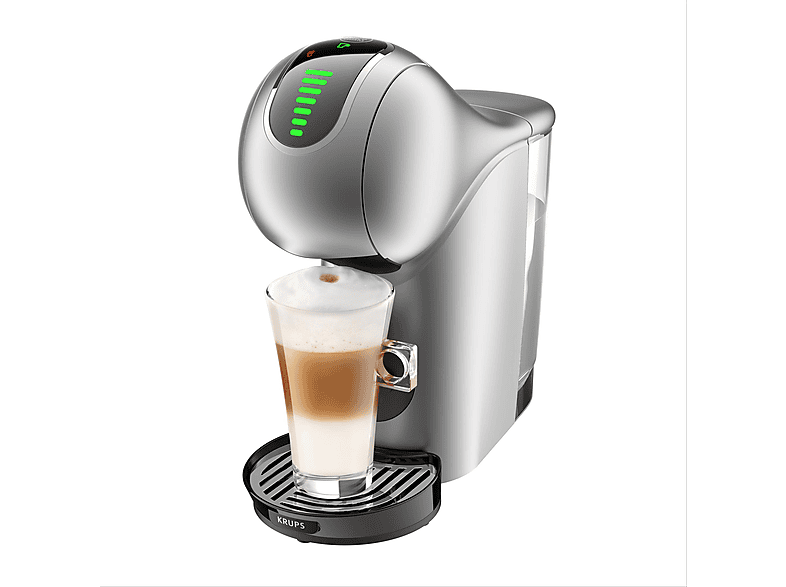 KRUPS KP 440 E DOLCE GUSTO GENIO S TOUCH Kapselmaschine Schwarz/Siber