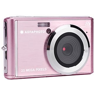 Cámara digital - AGFAPHOTO DC5200 PINK, 21 megapixel, HD Ready 720p, Rosa