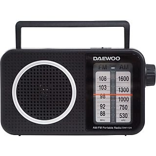 Radio portátil  - DW1124 DAEWOO, Negro