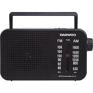 Radio portátil  - DW1123 DAEWOO, Negro