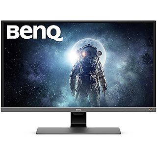 Monitor - BENQ EW3270U, 31,5 ", UHD 4K, 4 ms, Gris Metalico