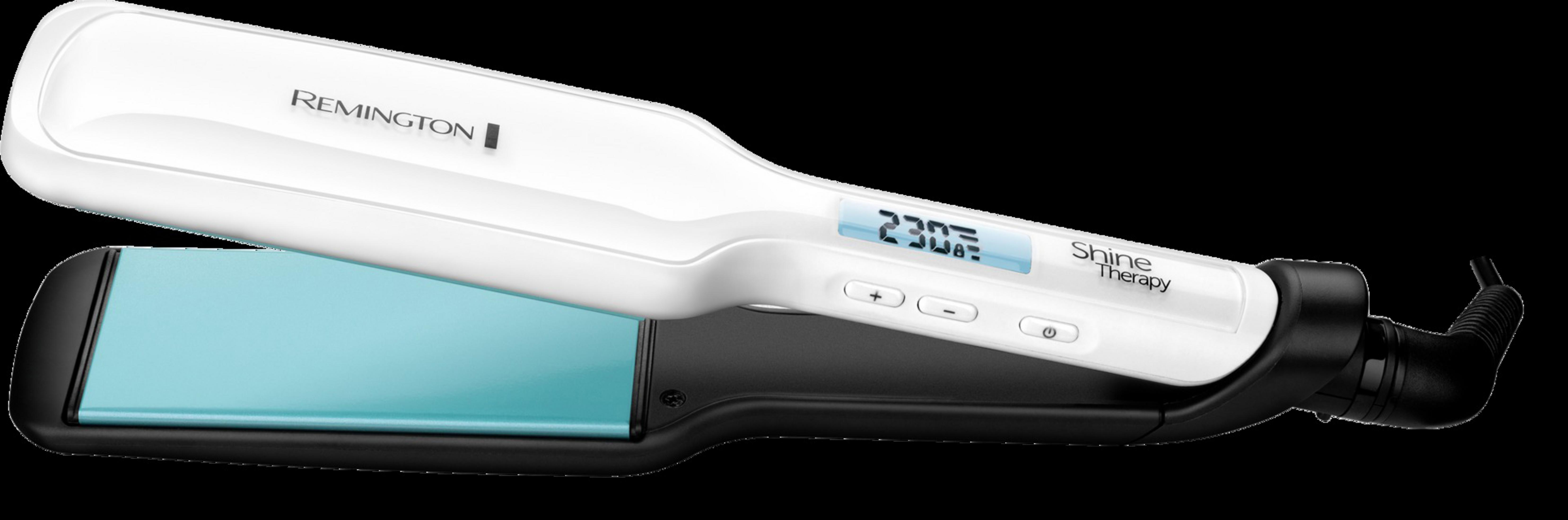 Plancha de pelo REMINGTON 45661560100, Cerámica, 220 V, 230 °C, Blanco