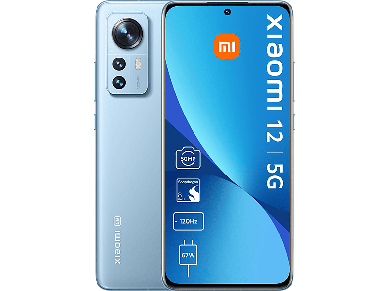 XIAOMI 12 - 37071, 256 GB, Blu