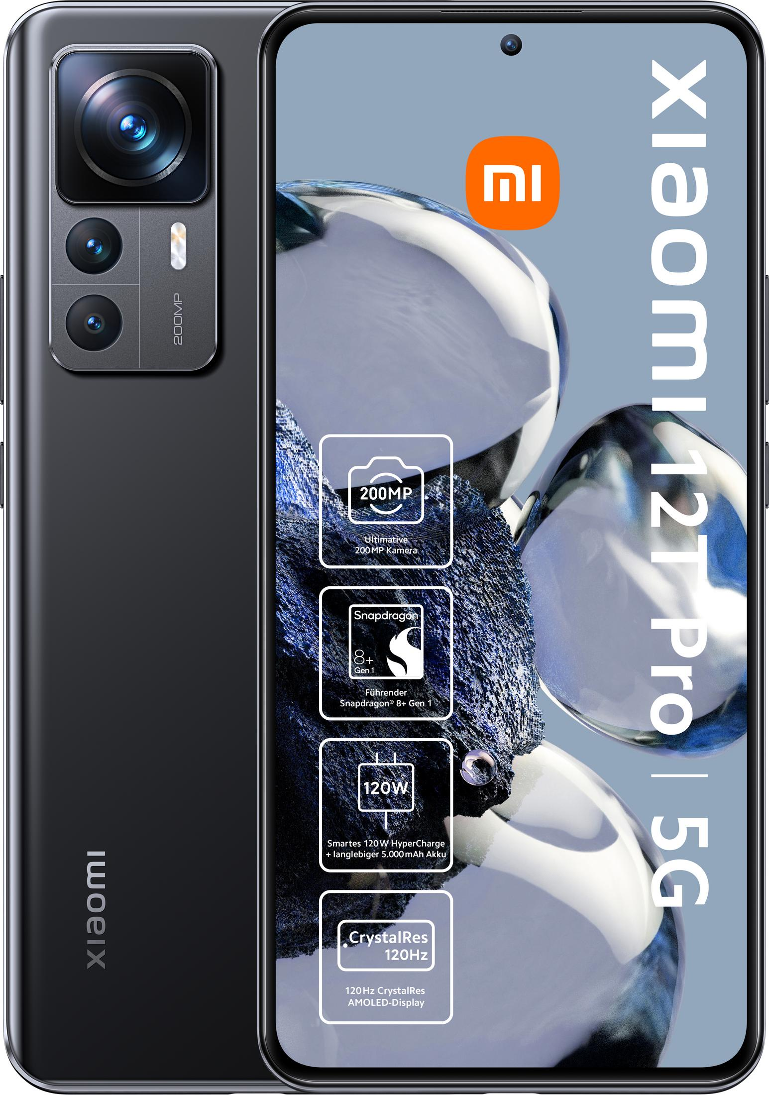 XIAOMI 12T PRO 8+256GB BLACK 256 GB Black Dual SIM | MediaMarkt