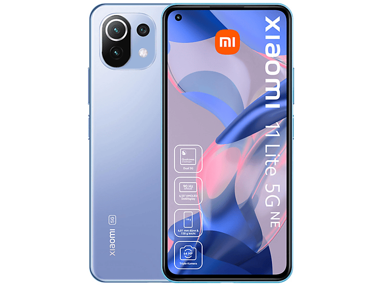 XIAOMI 11 LITE 5G NE 8+128 BUBBLEGUM BLUE 128 GB Bubblegum Blue Dual SIM