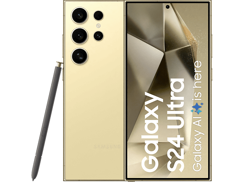 SAMSUNG GALAXY S24 ULTRA 5G 512GB TI.YELLOW 512 GB Titanium Yellow