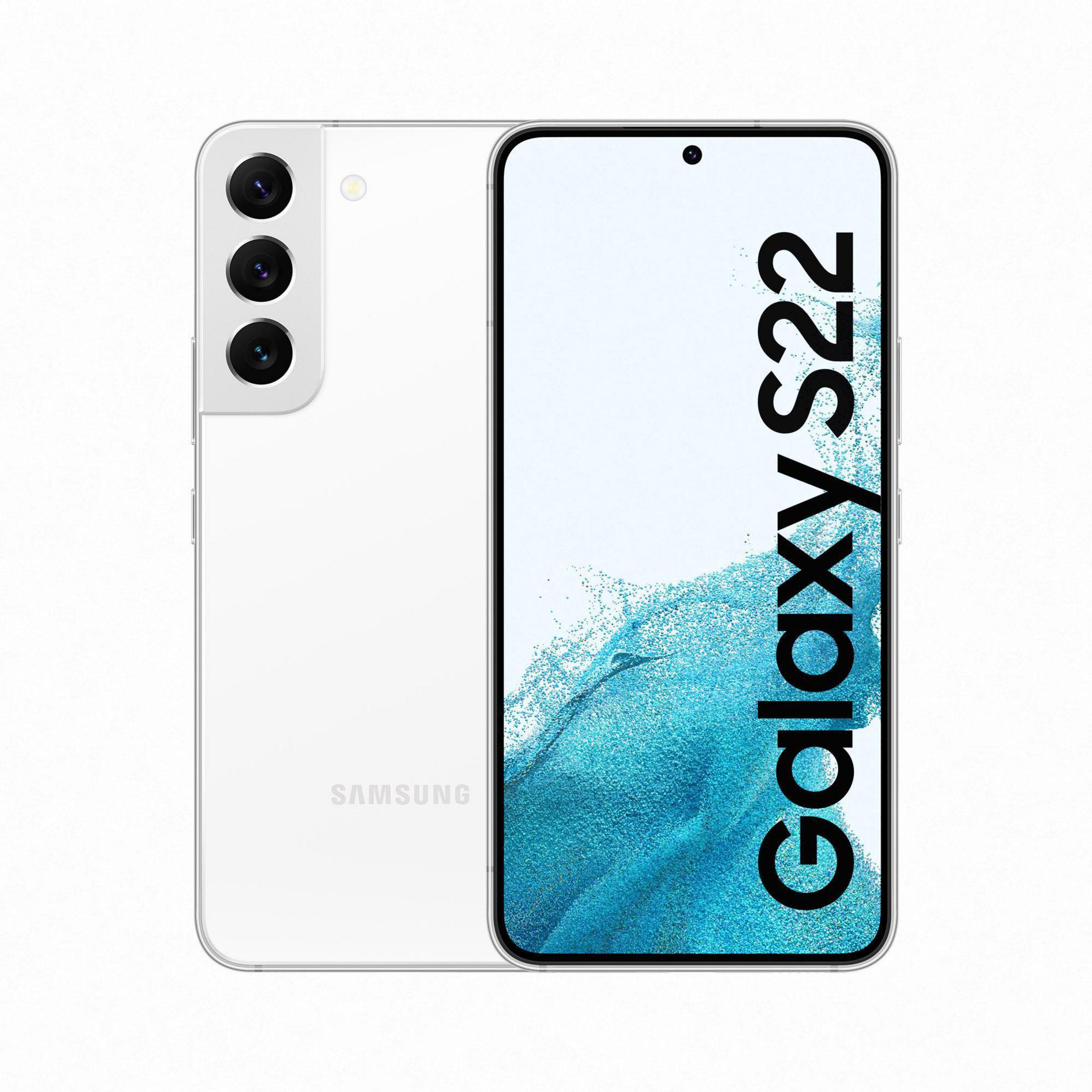 SAMSUNG GALAXY S22 5G 128GB PHANTOM WHITE 128 GB Phantom White 