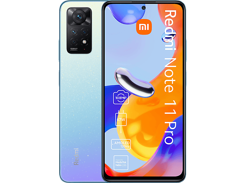 XIAOMI REDMI NOTE 11 PRO 6+128GB STAR BLUE 128 GB Star Blue Dual