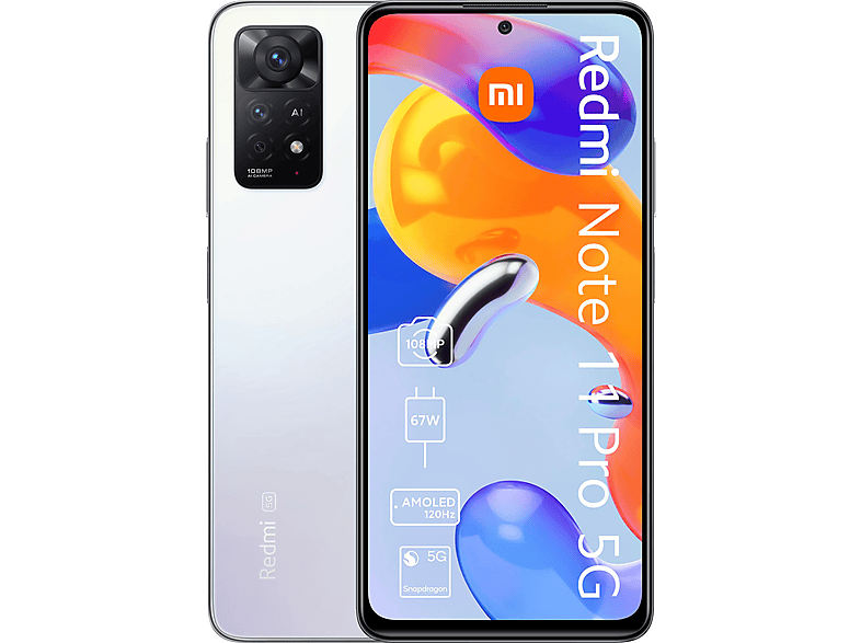 XIAOMI REDMI NOTE 11 PRO 5G 6+128GB POLAR WHITE 128 GB Polar White