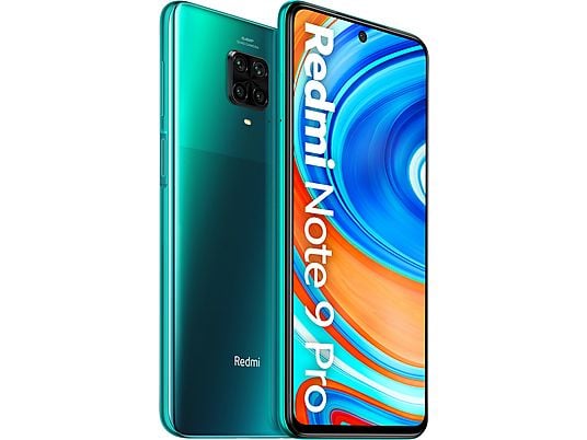 Móvil - XIAOMI Redmi Note 9 Pro, Tropical Green, 128 GB, 5,020 mAh